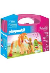 Playmobil Valisette Princesse avec Cheval