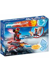 Playmobil Fire-Robot con Space-Jet Lanciadischi 6835