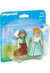 Playmobil Princesse et Fermière 6843