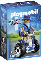 Playmobil Polícia Com Balance Racer 6877