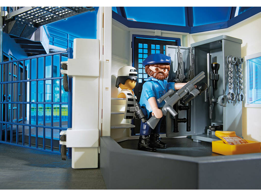Playmobil City Action Stazione della polizia con prigione