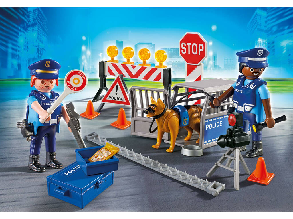 Playmobil Barrage de Police 6924 