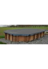 B�che d'Hiver Pour Piscines de 300x300 cm Gre 788925