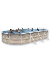 Piscine Pinus 915x457x120 cm Toi 8383