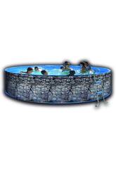 Piscine Toi piedra Gris 450x90 cm