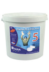 Cloro Diaclor Multiacción PS 5 Efectos 5Kg.