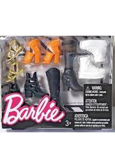 Barbie Pack de Sapatos Mattel FCR91