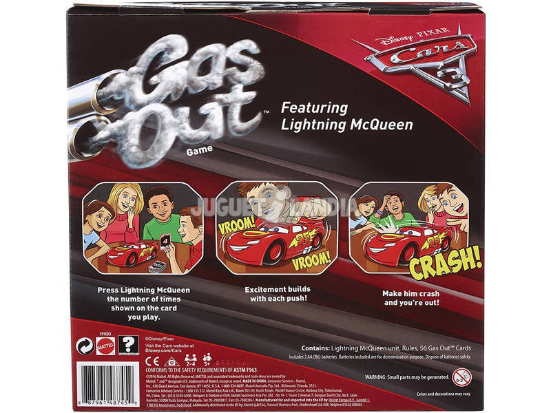 Mister Choque Cars 3 Juegos Mattel FFP72