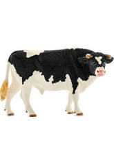 Taureau Frison Taches Noires Schleich 13796
