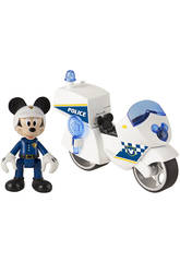 Mickey Mouse Moto de la Police