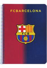 Cahier Couverture Rigide 80 pages F.C. Barcelona Officiel