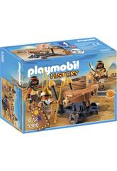 Playmobil Soldats du Pharaon avec Baliste 5388