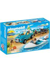 Playmobil Pick Up con Lancha