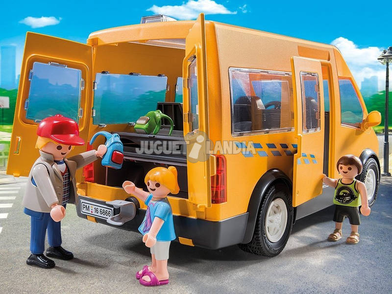 Playmobil City Life Autobus Escolar de Playmobil 71329 - Juguetilandia
