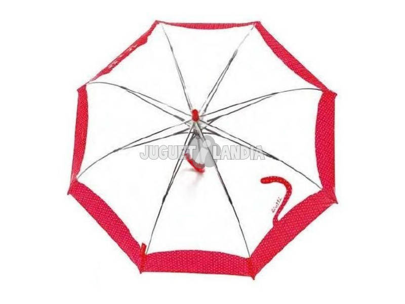 Chapéu - de - chuva Transparente Juvenil 54/8 Bisetti 36170