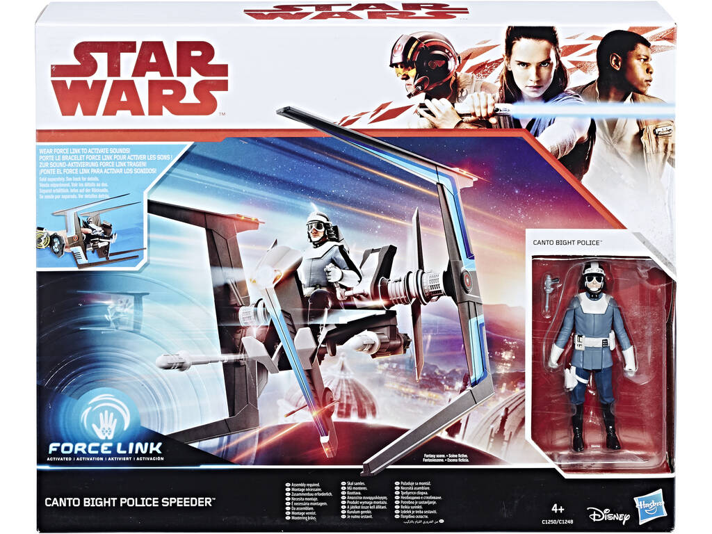  Star Wars E8 Véhicule et Figurine Classe B Hasbro C1248