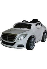 Coche Bateria Mercedes Descapotable 12 V. Radio Control con Musica y Luz