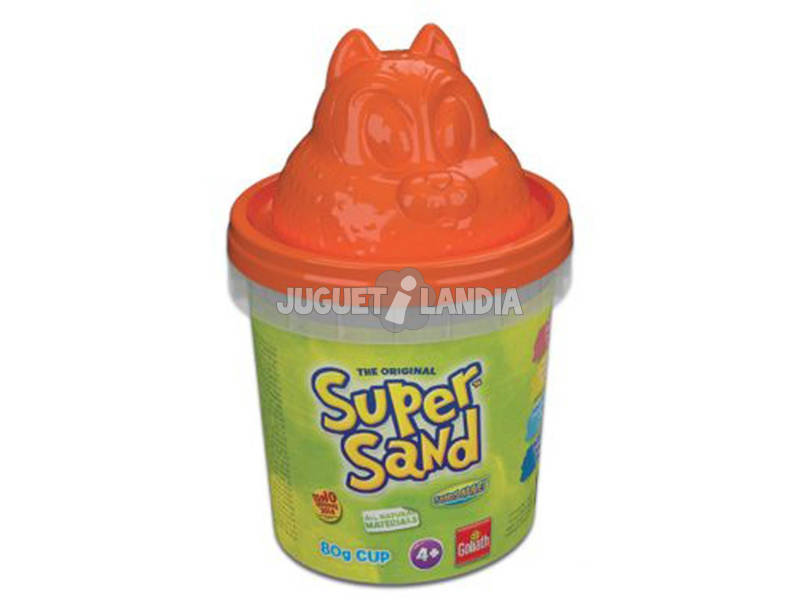 Super Sand Barattolo con Animali 70 grs. Goliath 83268