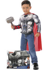 D�guisement Enfant Thor Poitrine avec Marteau Rubies 34104
