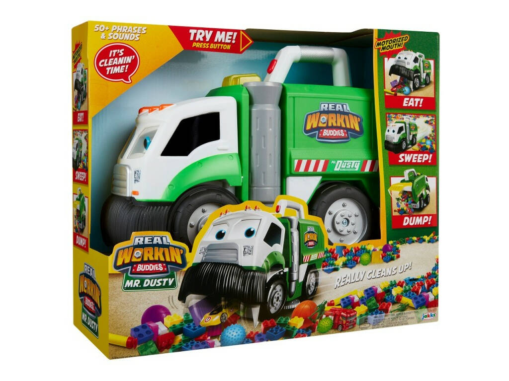 Dusty Il Super Camion Di Rifiuti Cefa Toys 88315