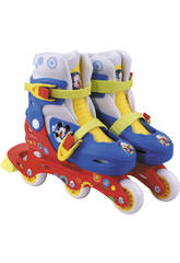 Pattini in Linea Topolino Mickey 2 in 1 regolabili n� 27-30