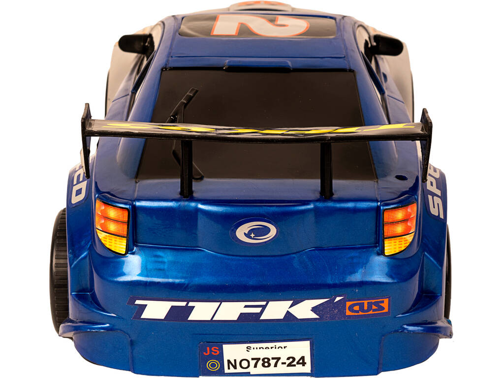 Carro de Fricção Super Racing 44 cm. Azul Thunderbolt 2