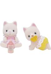 Jumeaux Chat Soie Sylvanian Families 5082 