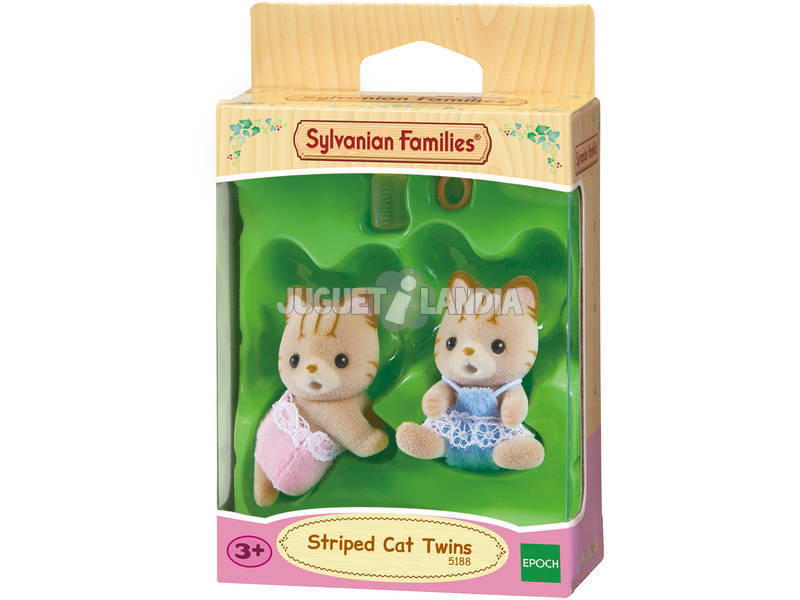Sylvanian Families Epoch Listrado Cat Cufflinks para Imagine 5188