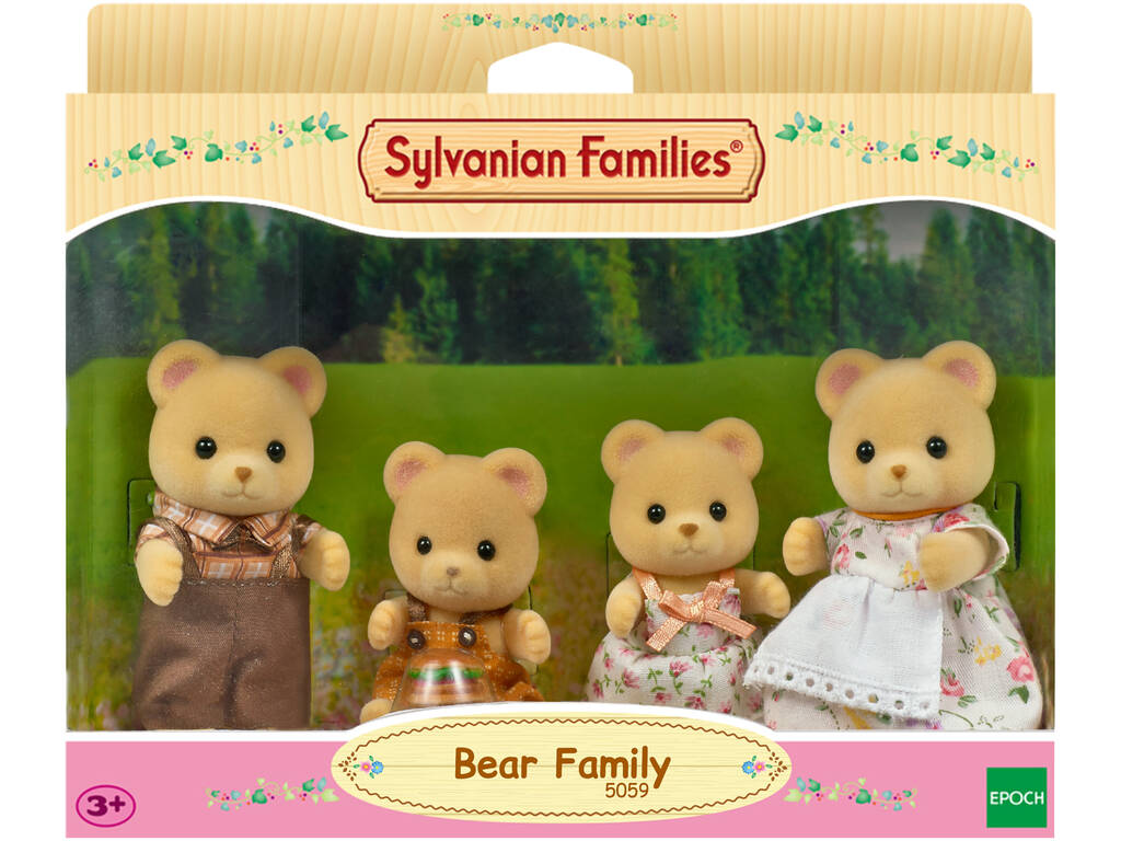 Famille Ours Brun Sylvanian Families 5059
