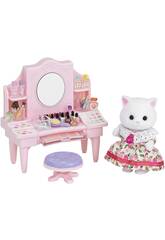 Sylvanian Families Kit Coiffeuse et Cosmétiques Epoch Pour Imaginer 5235 