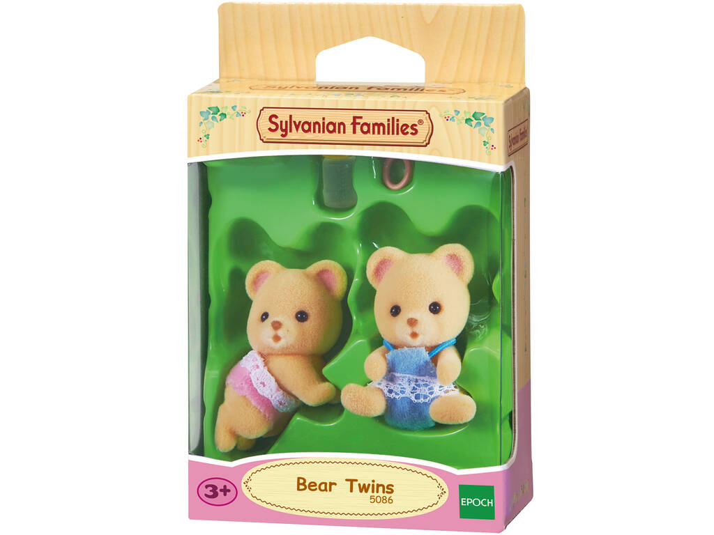 Gêmeos Sylvanian Brown Ursos Epoch para Imagine 5086