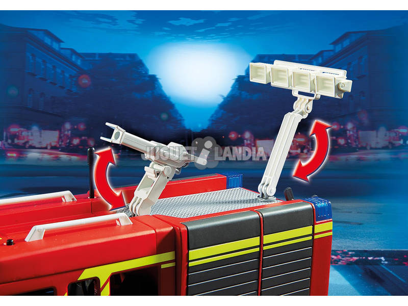 Playmobil Feuerwehrauto mit Licht und Sound