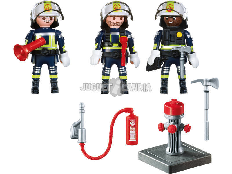  Playmobil Équipe de Pompiers