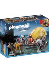 Playmobil Chevalier du Faucon avec Carrosse
