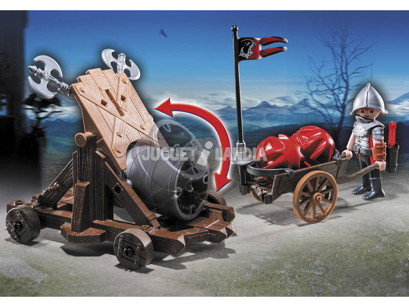 Playmobil - Cannone Gigante dei Cavalieri del Falcone