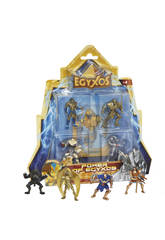 Egyxos Blister 4 Figurines + 4 Cartes