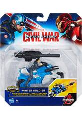 Capitán América Figuras 6 cm Civil War. Hasbro B5769EU4
