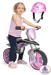 Jumper Girl Balance Bike avec casque Injusa 502