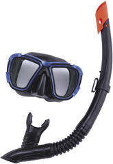 Lunettes de Plongée avec Tube Black Sea