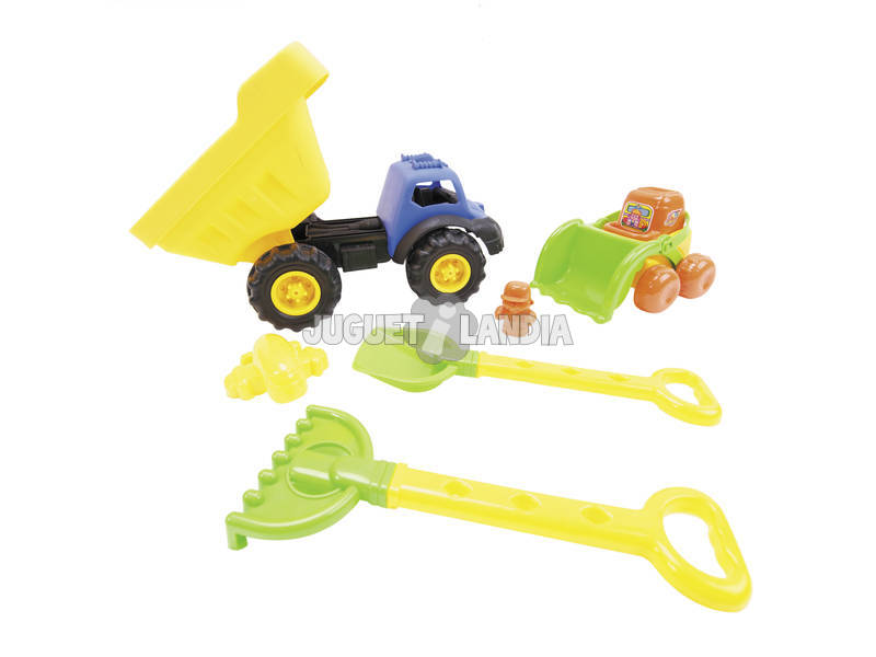 Camion de 37 cm avec Accessoires pour la Plage