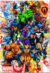 Puzzle 500 Héroes Marvel Educa 15560