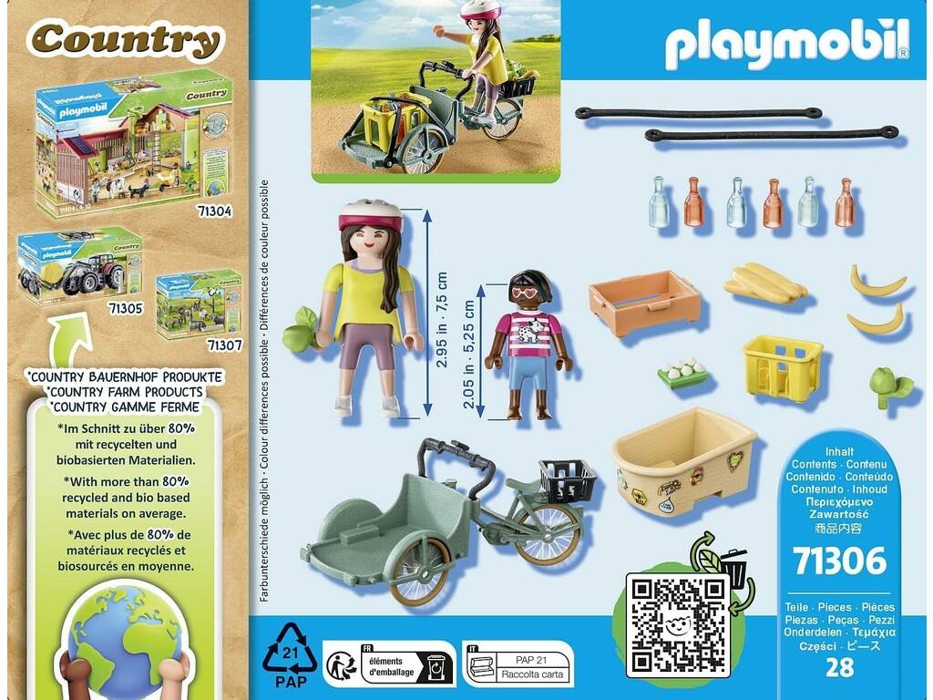 Playmobil Farm Playmobil Lastenfahrrad 71306
