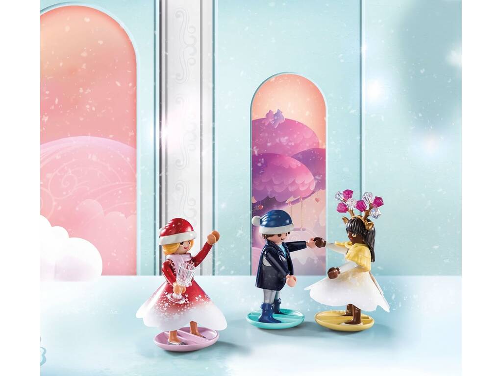Playmobil Calendrier de l'Avent de Noël Arc-en-ciel 71348