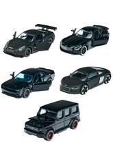 Majorette Pack Black Edition com 5 Carros de Luxo