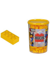 Blox Bote con 100 Bloques Amarillos