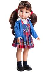 Poupée 32 cm Carol Écolière Amies Hobbies Paola Reina 04615