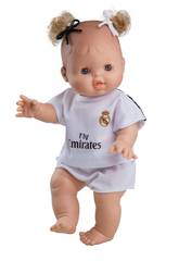 Boneca 34 cm Gordi Menina Real Madrid Paola Reina 34015