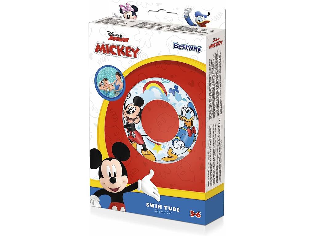 Schwimmer Mickey Mouse Clubhouse 56 Cm Bestway 91004B