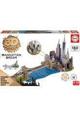 Puzzle 3D Monument Puente De Brooklyn
