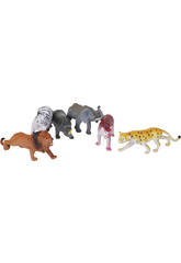 Animaux Jungle 6 Pi�ces